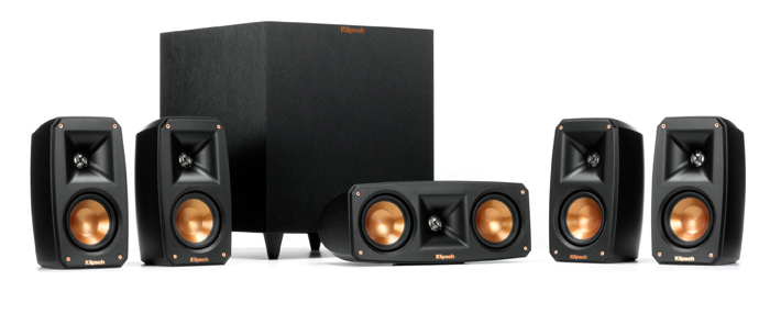 Klipsch Black Reference Theater Pack 5.1 Surround Sound System